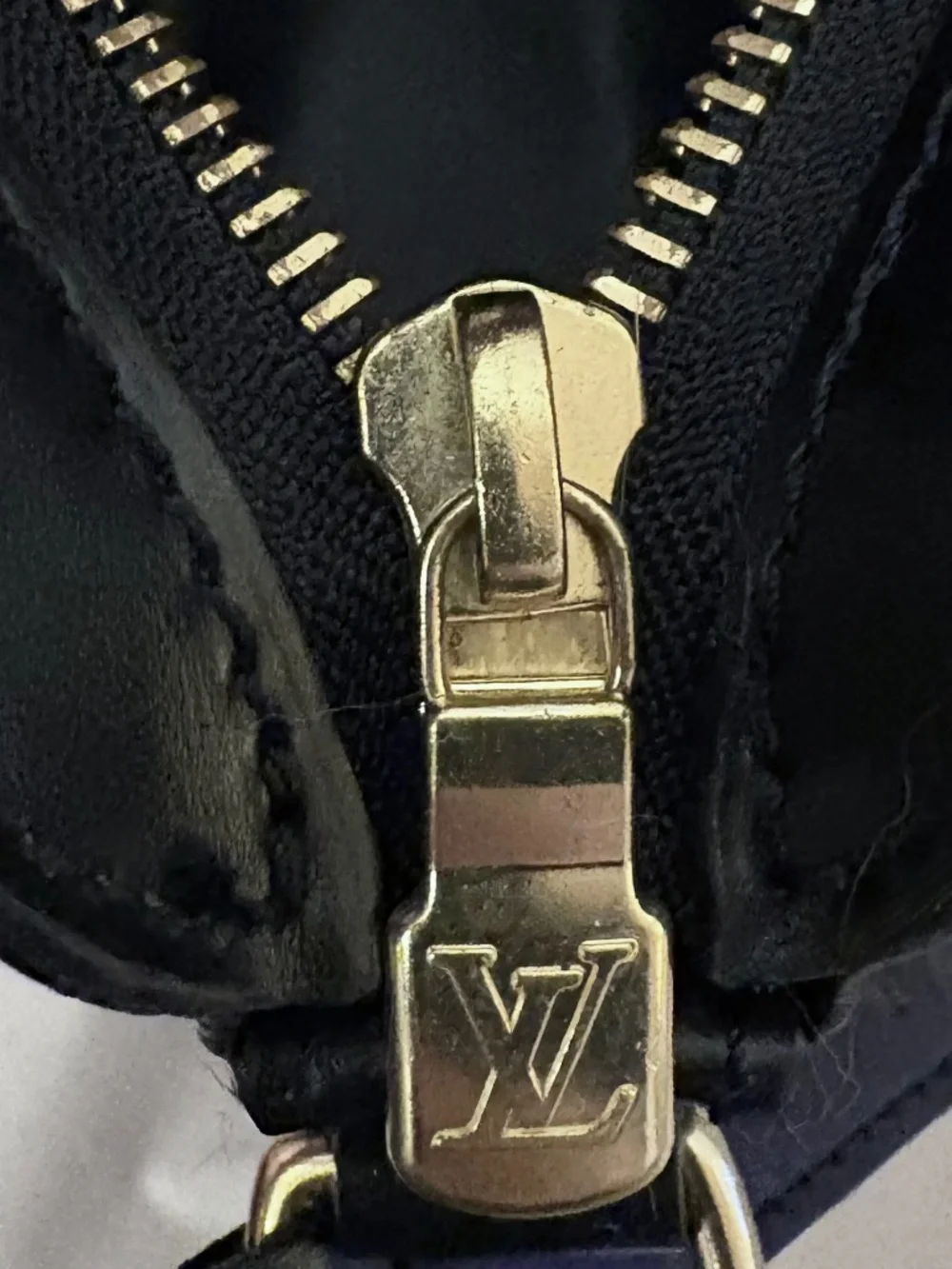 Louis Vuitton Special Order Epi Noir Drouot Crossbody Bag